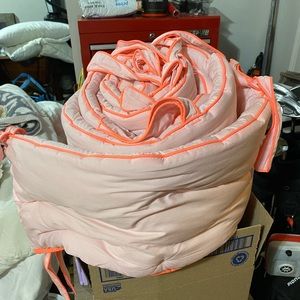 Pottery Barn Kids crib bumper pads!